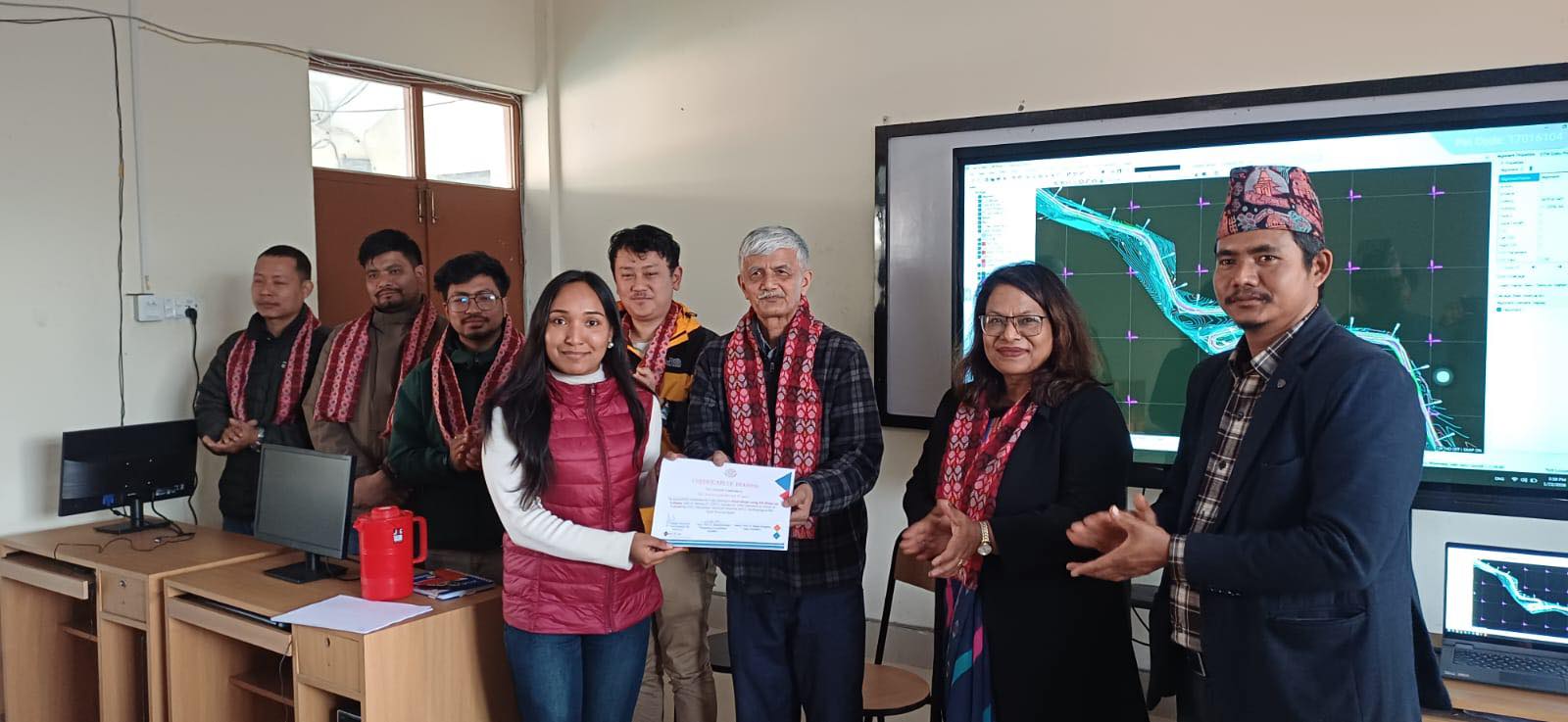 07 Feb 2026 - SW Road training course completed to Civil Engineering IV/II students