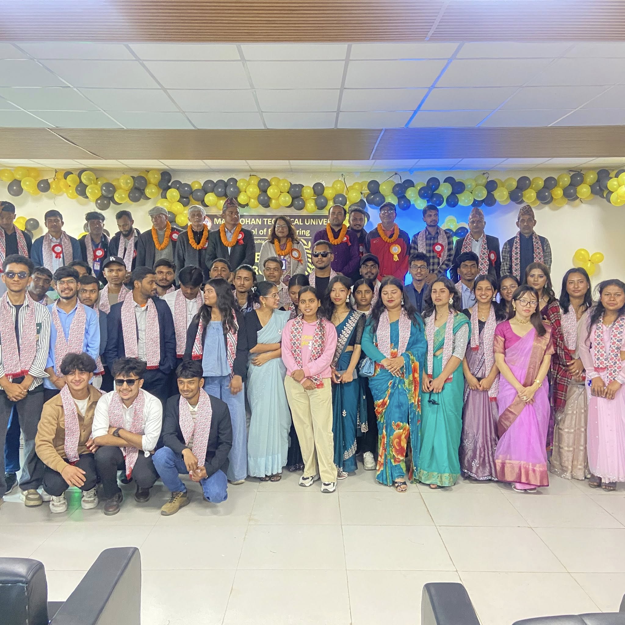 06 Feb 2026 - Welcome program by 3rd sem to new students of BE Civil and BE Electrical