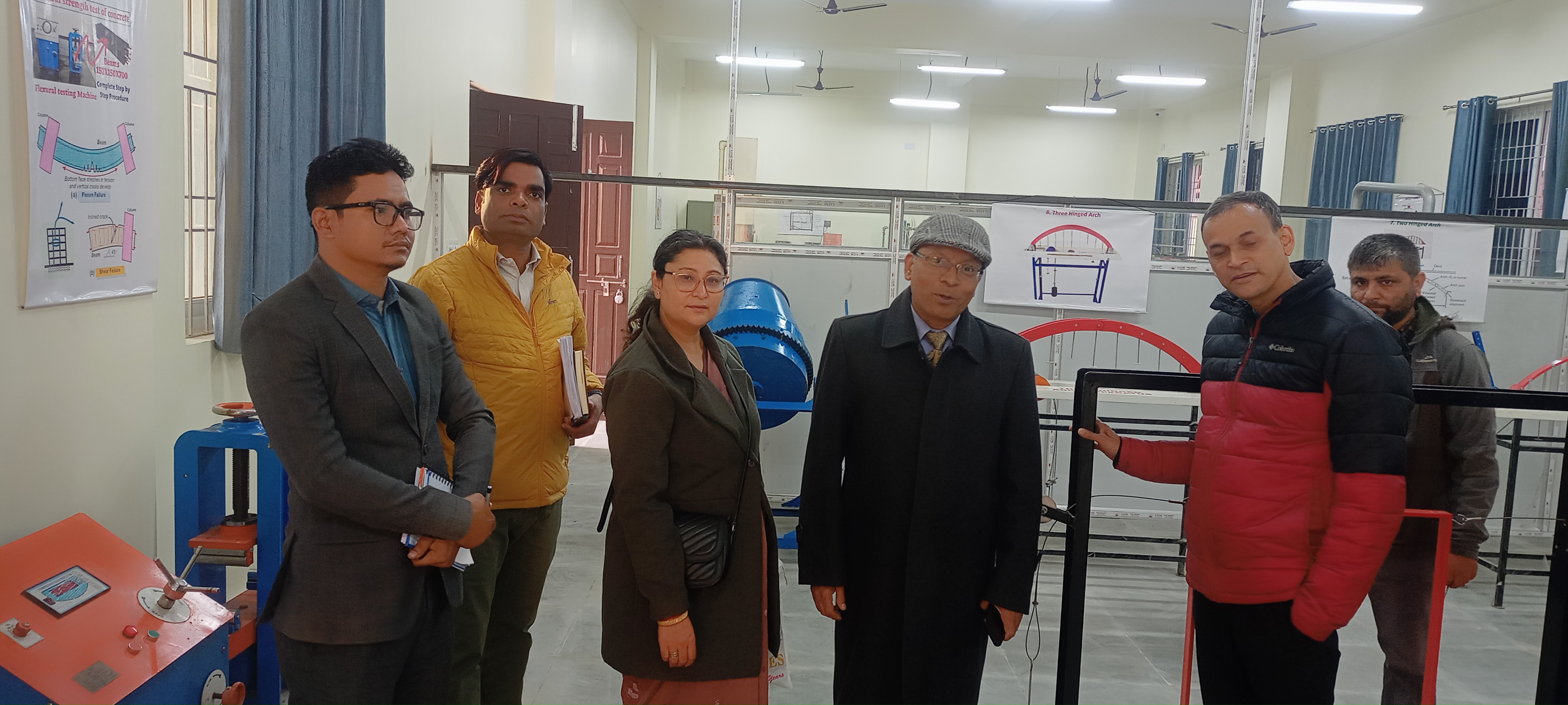 2080-09-17(2 January, 2024) Monitoring From Nepal Engineering Council at School of Engineering