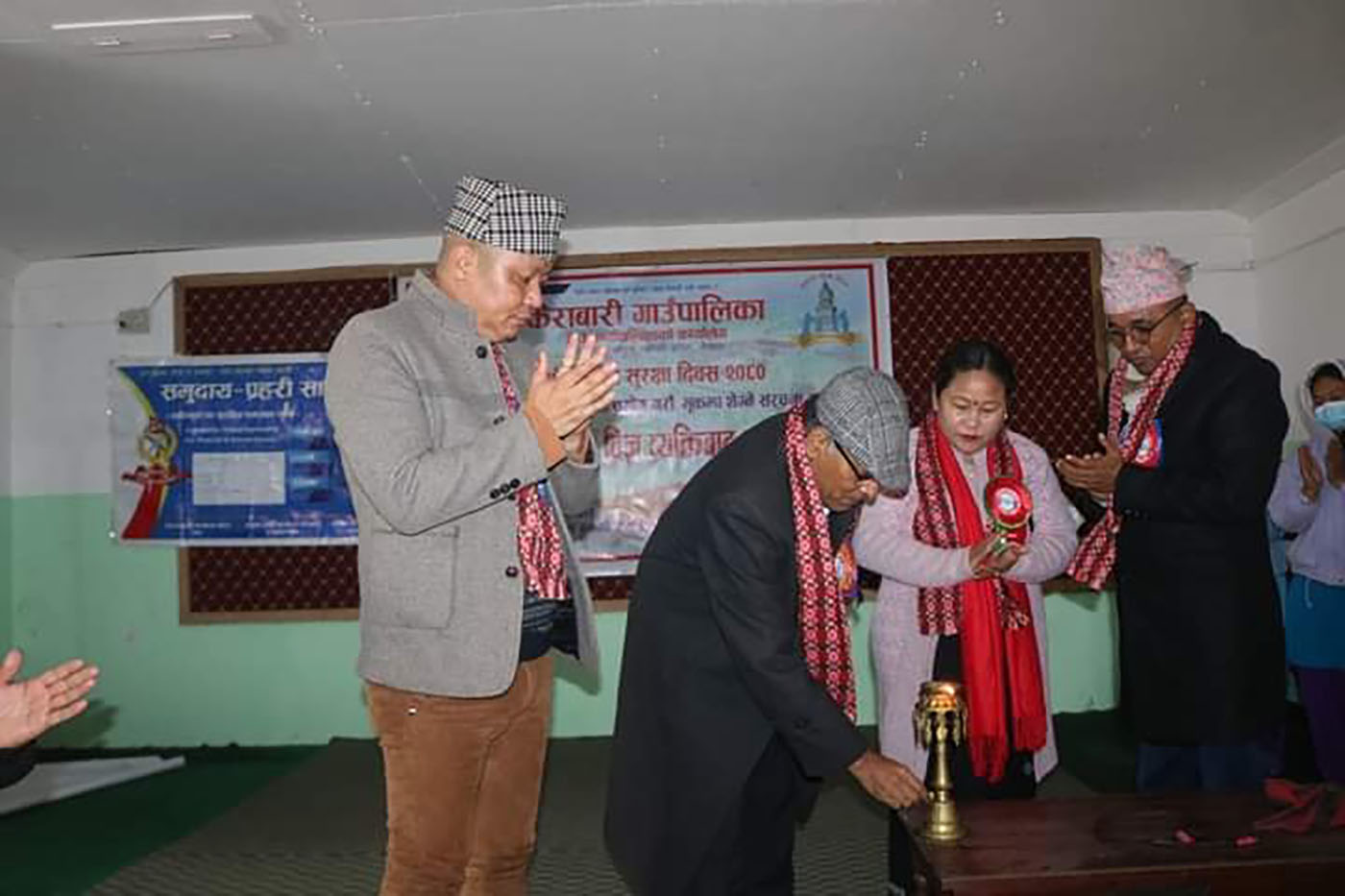 Dean of Manmohan Technical University Inaugurated 26th Earthquake Safety Day